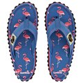 Gumbies Flamingo Zehentrenner Badelatschen Sandale blau
