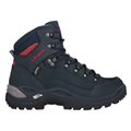 Lowa Renegade GTX Mid Damen Trekking Wanderschuh navy-terra