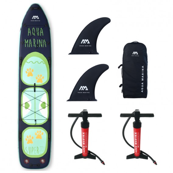 Aqua Marina Super-Trip Tandem aufblasbares Stand Up Paddle Board SUP hier im Aqua Marina-Shop günstig online bestellen