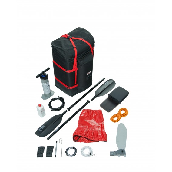 Grabner Zubehörset für Escape 1 mit Pumpe, Doppelpaddel, Steuervorrichtung uvm. hier im Grabner-Shop günstig online bestellen