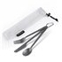 Naturehike Camping Besteck 3-teiliges Titanium Set Messer Gabel Löffel