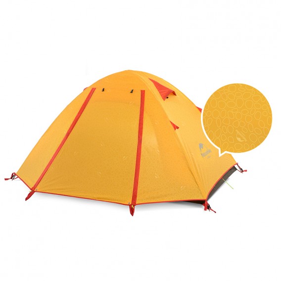 Naturehike P-Series Knurling PU Tent Zelt 3 Personen Igluzelt orange hier im Naturehike-Shop günstig online bestellen