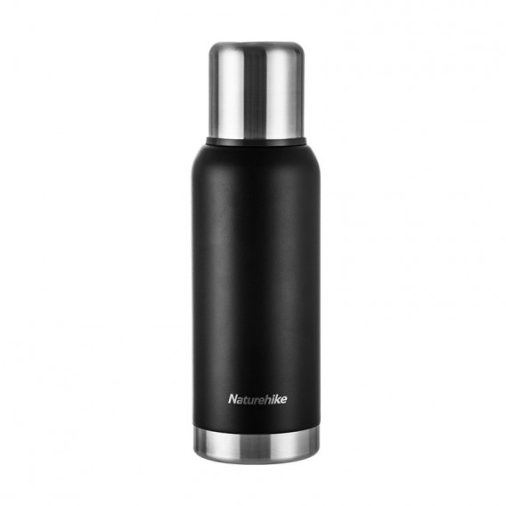 Naturehike Vakuum Thermoskanne Isolierflasche mit Becher 1000ml black hier im Naturehike-Shop günstig online bestellen