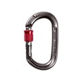 Ocun Osprey Screw Locking Karabiner anthrazit-red
