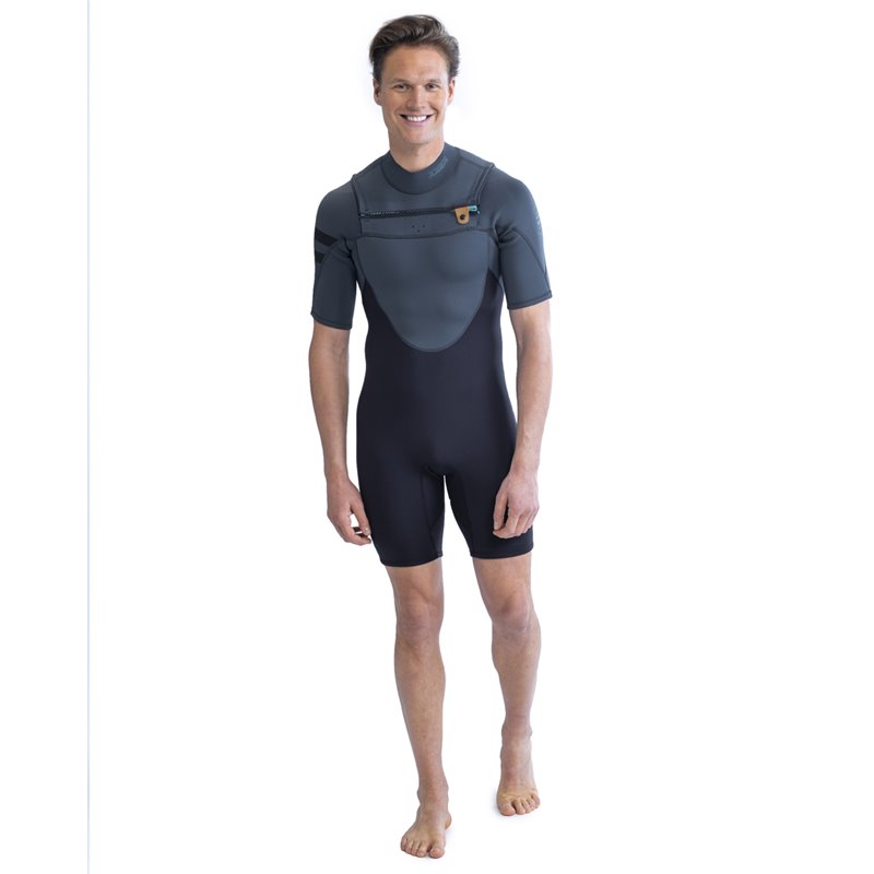 Jobe Perth Shorty 3/2mm Neoprenanzug Chestzip Fullsuit Herren grau hier im Jobe-Shop günstig online bestellen