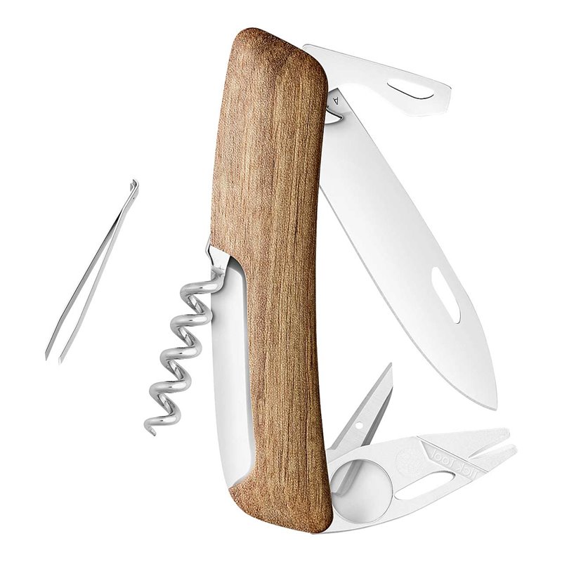 Swiza Taschenmesser Tick Tool 03 Outdoor Klappmesser walnuss hier im Swiza-Shop günstig online bestellen