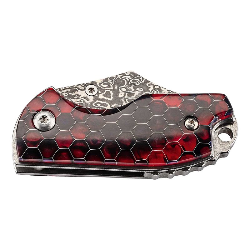 Puma TEC MINI Einhandmesser Damaszener Taschenmesser rot hier im Puma Tec-Shop günstig online bestellen