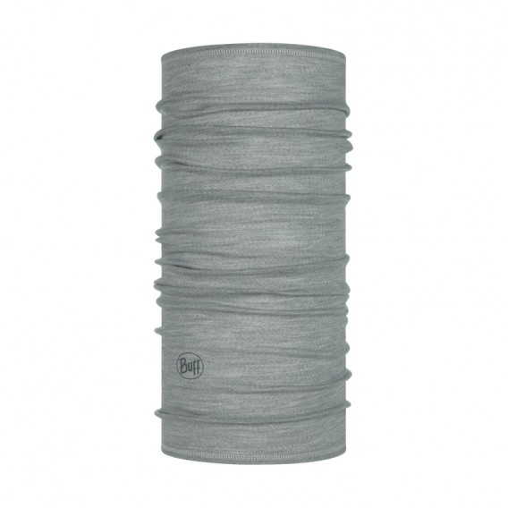 Buff Lightweight Merino Wool Schal Mütze Tuch aus Merinowolle solid light grey hier im Buff-Shop günstig online bestellen