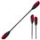 ExtaSea Tour Vario Fiberglas Doppelpaddel | 220-240cm | 2-teilig | schwarz-rot