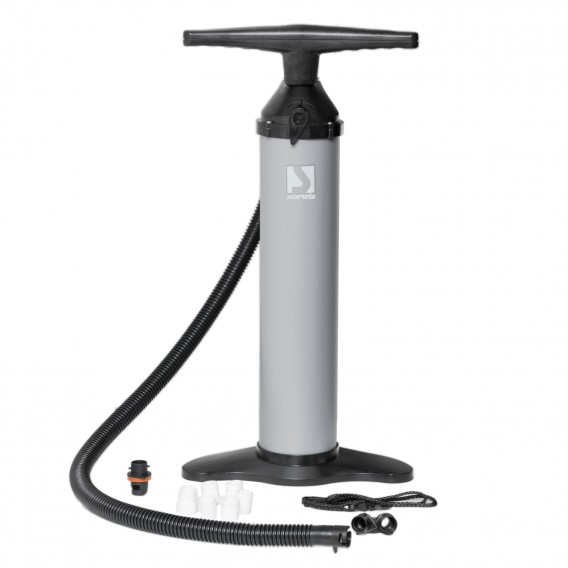 Bravo 110 Double Single Handpumpe Aluminium Pumpe mit Manometer 2x2,5 Liter grau hier im BRAVO-Shop günstig online bestellen
