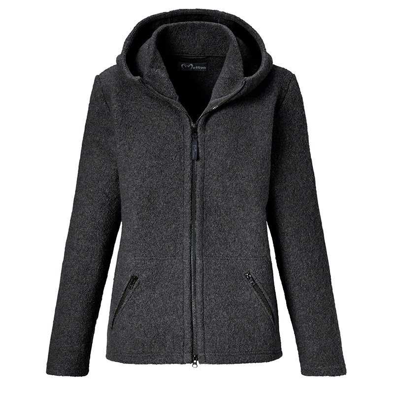 Mufflon Jula Damen Wolljacke Kapuzenjacke Schurwolle anthrazit hier im Mufflon-Shop günstig online bestellen Mufflon Jula Damen Wolljacke Kapuzenjacke Schurwolle anthrazit hier im Mufflon-Shop günstig online bestellen