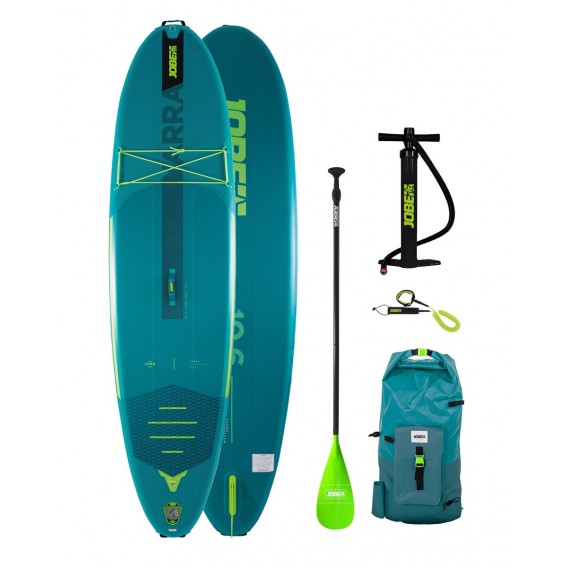 Jobe Yarra 10.6 aufblasbares Stand up Paddle Board SUP Set teal hier im Jobe-Shop günstig online bestellen