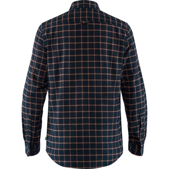 Fjällräven Övik Flannel Shirt Herren Outdoorhemd Freizeithemd dark navy hier im Fjällräven-Shop günstig online bestellen