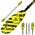 ExtaSea Danger Vario Fiberglas Doppelpaddel Kajak Paddel 4-teilig inkl. Tasche