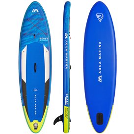 Aqua Marina Beast 10.6 aufblasbares Stand Up Paddle Board SUP komplett Set hier im Aqua Marina-Shop günstig online bestellen