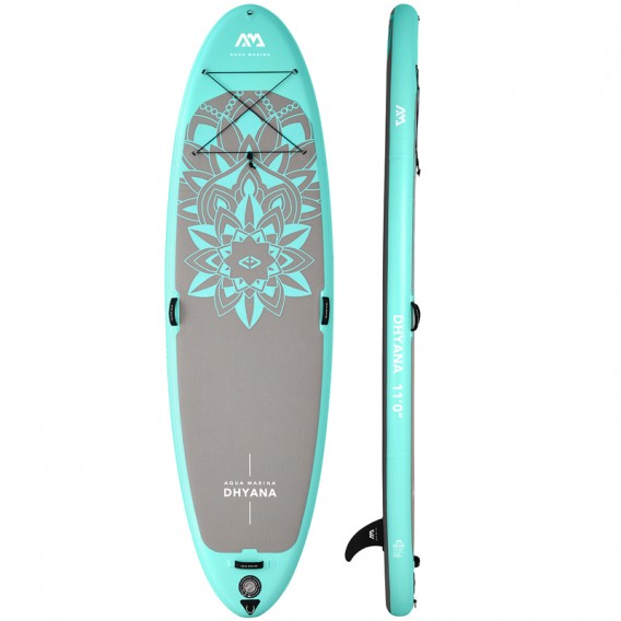 Aqua Marina Dhyana 11.0 Yoga SUP aufblasbares Stand Up Paddle Board Set hier im Aqua Marina-Shop günstig online bestellen