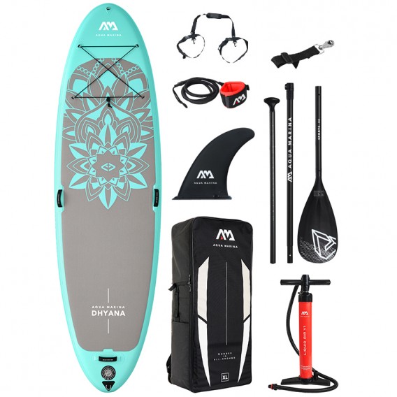 Aqua Marina Dhyana 11.0 Yoga SUP aufblasbares Stand Up Paddle Board Set hier im Aqua Marina-Shop günstig online bestellen