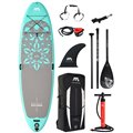 Aqua Marina Dhyana 11.0 Yoga SUP aufblasbares Stand Up Paddle Board Set