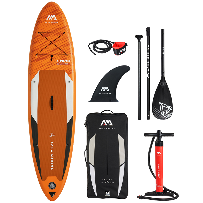 ISUP Aqua Marina Fusion Stand Up Paddle Board SUP Surfboard inkl Tasche Pumpe 