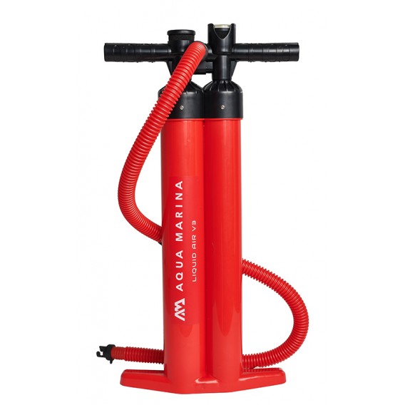 Aqua Marina Liquid Air V3 Hochdruck Hand Pumpe Luftpumpe mit Manometer hier im Aqua Marina-Shop günstig online bestellen