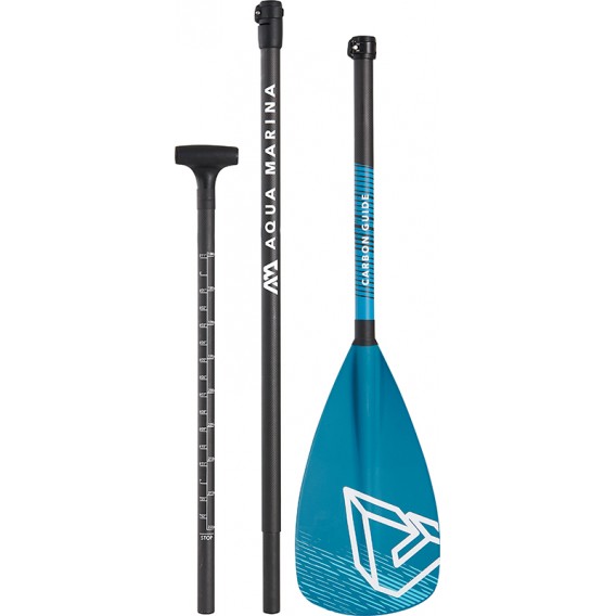 Carbon-Fiberglaspaddel SUP hier günstig Marina 3-teilig kaufen SUP Adjustable Aqua Paddel im Carbon Paddel Online-Shop Guide