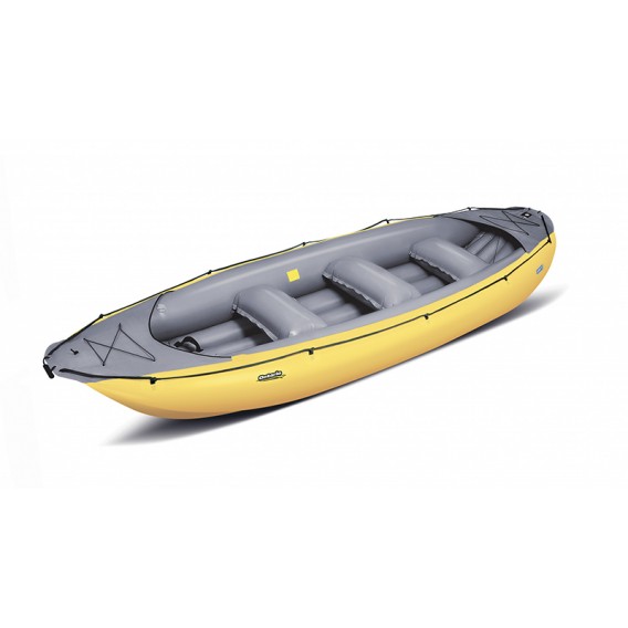 Gumotex Ontario 450 S 6 Personen Schlauchboot Wildwasser Trekking Boot gelb hier im Gumotex-Shop günstig online bestellen