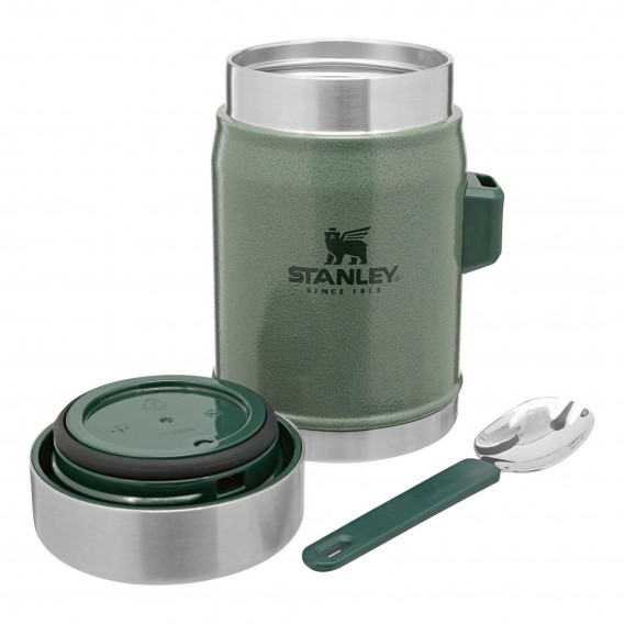 Stanley Classic Food Jar + Spork Isolierbecher mit Löffel grün hier im Stanley-Shop günstig online bestellen