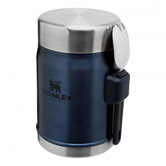 Stanley Classic Food Jar + Spork Isolierbecher mit Löffel blau hier im Stanley-Shop günstig online bestellen