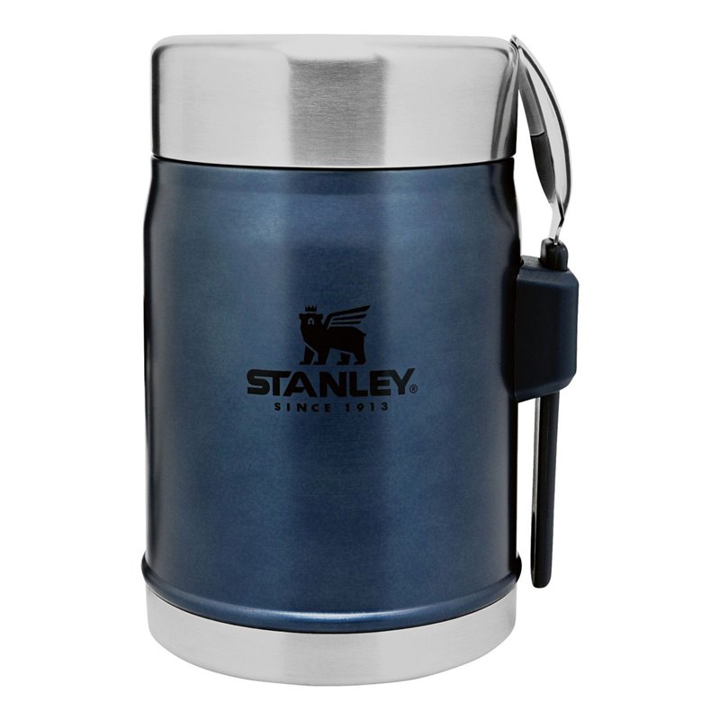 Stanley Classic Food Jar + Spork Isolierbecher mit Löffel blau hier im Stanley-Shop günstig online bestellen