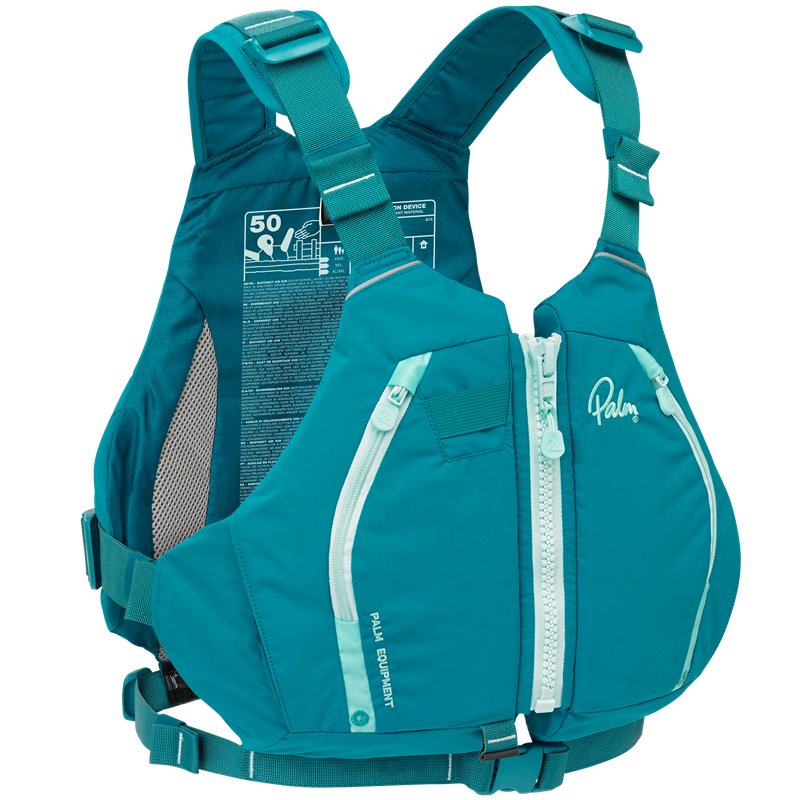 Palm Peyto PFD Damen Paddelweste Tourenweste teal hier im Palm-Shop günstig online bestellen