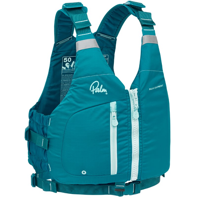 Palm Meander PFD Damen Paddelweste Tourenweste teal hier im Palm-Shop günstig online bestellen