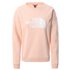 The North Face Drew Peak Crew Damen Sweatshirt Pullover evening sand pink hier im The North Face-Shop günstig online bestellen