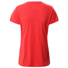 The North Face Reaxion Amp Crew Damen T-Shirt horizon red hier im The North Face-Shop günstig online bestellen