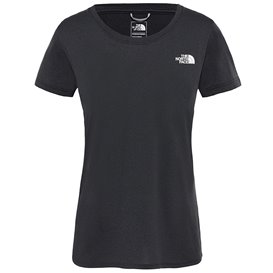 The North Face Reaxion Amp Crew Damen T-Shirt tnf black heather hier im The North Face-Shop günstig online bestellen