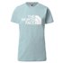 The North Face Short Sleeve Easy Tee Damen T-Shirt Kurzarmshirt tourmaline blue