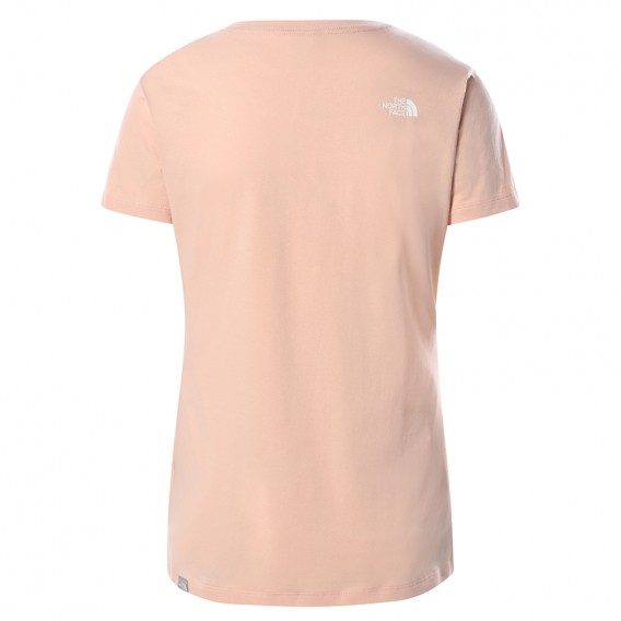 The North Face Short Sleeve Simple Dome Tee Damen T-Shirt evening sand pink hier im The North Face-Shop günstig online bestellen