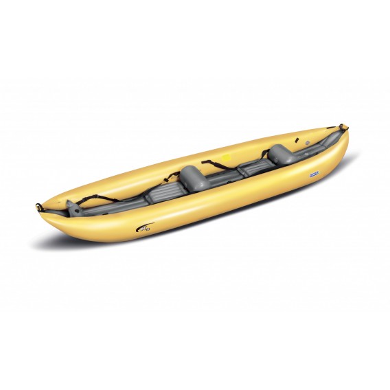 Gumotex K2 Wildwasser Kajak 2er Raft Luftboot Schlauchboot gelb hier im Gumotex-Shop günstig online bestellen