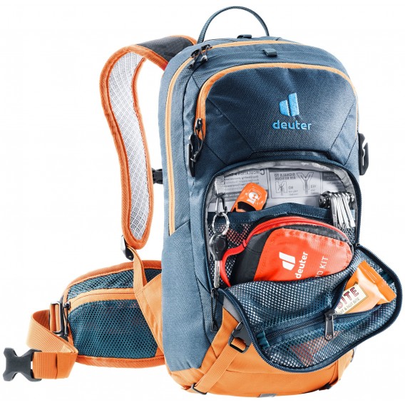 Deuter Attack 8 JR Fahrradrucksack arctic-mandarine hier im Deuter-Shop günstig online bestellen