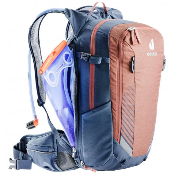 Deuter Compact EXP 14 Fahrradrucksack redwood-marine hier im Deuter-Shop günstig online bestellen