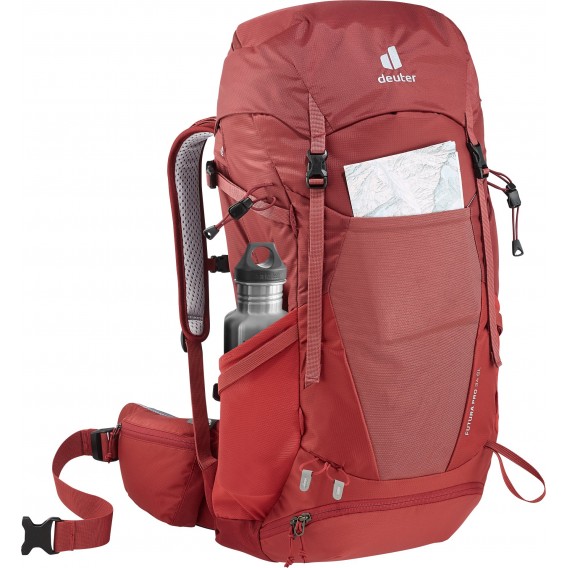 Deuter Futura Pro 34 SL Damen Wanderrucksack redwood-lava hier im Deuter-Shop günstig online bestellen