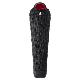 Deuter Exosphere 0° L Schlafsack black-fire RV rechts