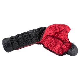 Deuter Exosphere 0° L Schlafsack black-fire RV rechts hier im Deuter-Shop günstig online bestellen