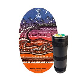 Indoboard Original Pyramids Balancetrainer inkl. Rolle