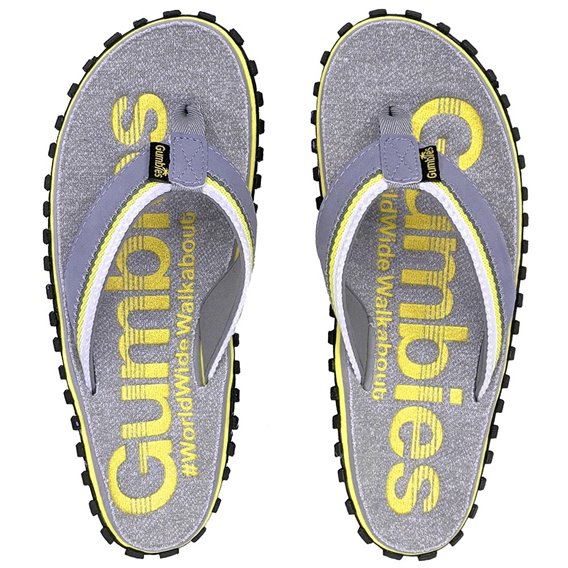 Gumbies Cairns Zehentrenner Badelatschen yellow hier im Gumbies-Shop günstig online bestellen