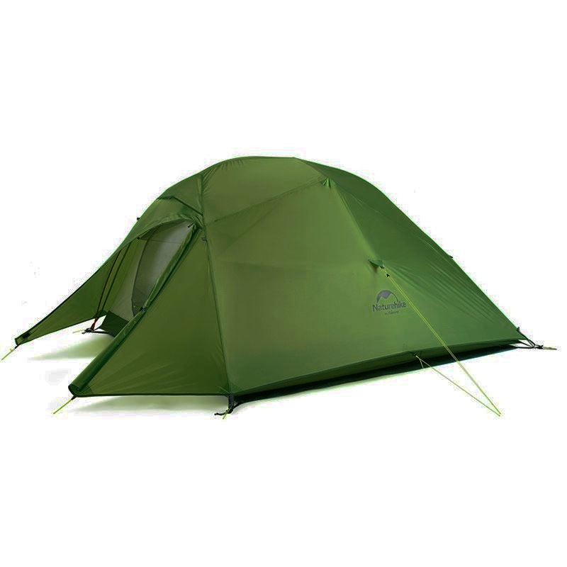 Naturehike Cloud Up 3 Trekkingzelt leicht 3 Personen kompakt grn hier im 3  Personen Zelte Online-Shop gnstig kaufen