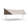 Naturehike Classy Camp Wetterschutzsegel robuster Sonnenschutz Camping beige