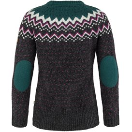 Fjällräven Övik Knit Sweater Damen Strickpullover Wollpullover arctic green hier im Fjällräven-Shop günstig online bestellen