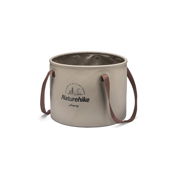 Naturehike Round Bucket faltbares Waschbecken Wasserbehälter light brown hier im Naturehike-Shop günstig online bestellen