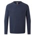 Sherpa Kangtega Crew Sweater Herren Pullover Strickpullover rathee blue