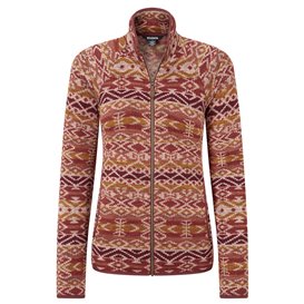Sherpa Lumbini Full Zip Jacket Damen Fleecejacke blush multi hier im Sherpa-Shop günstig online bestellen